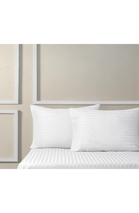 Stripe Sateen 2-Pack Pillowcases