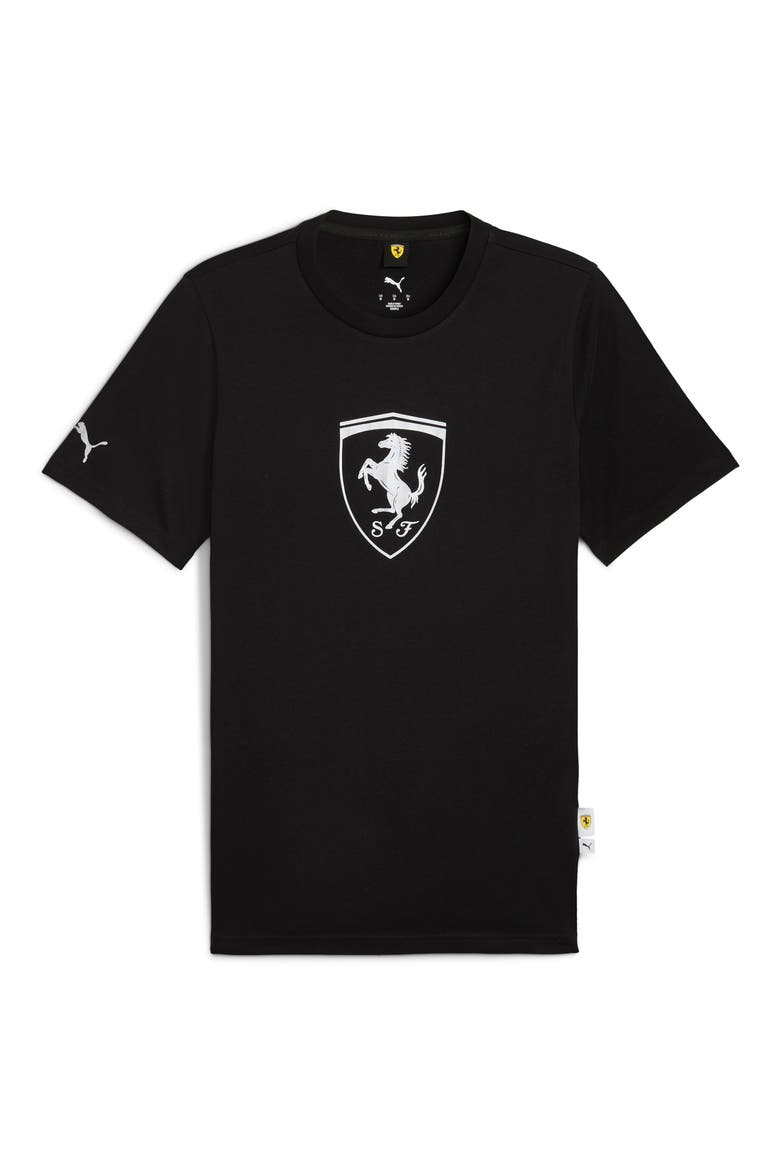 x Ferrari Sportswear Shield Graphic T-Shirt, Alternate, color, PUMA BLACK