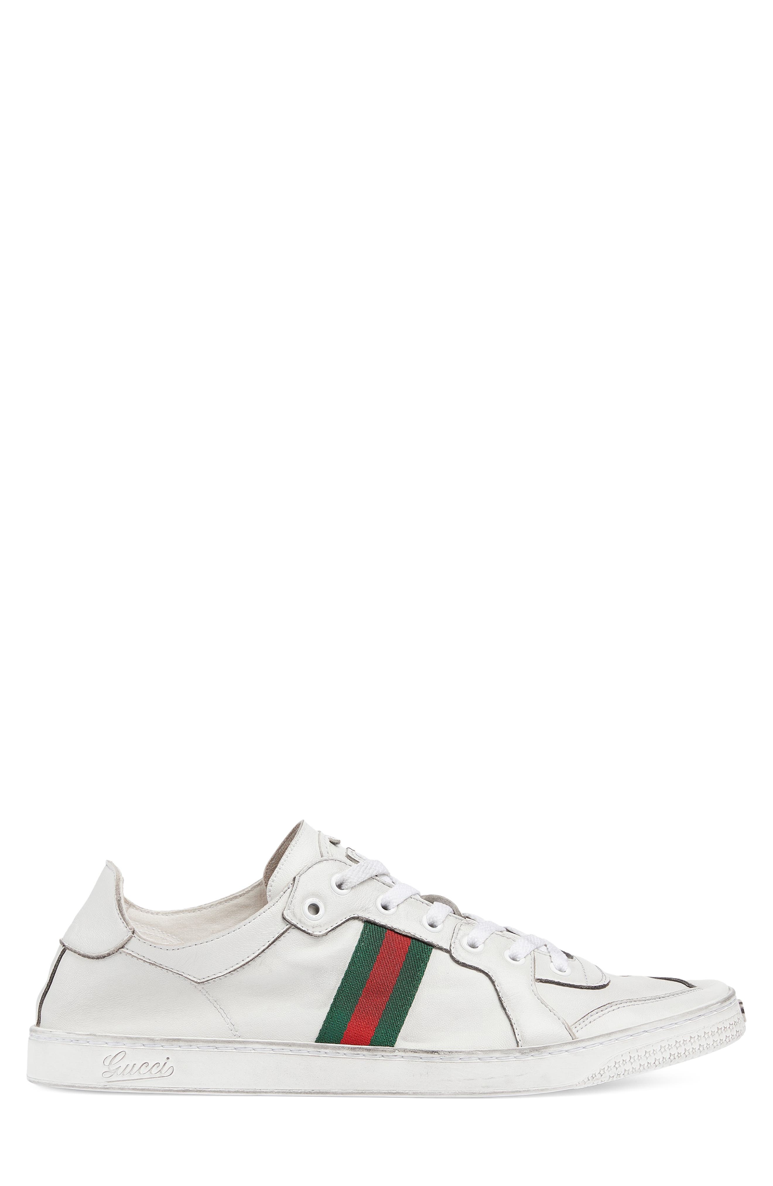 Gucci Coda Low Top Sneaker, Alternate, color, White