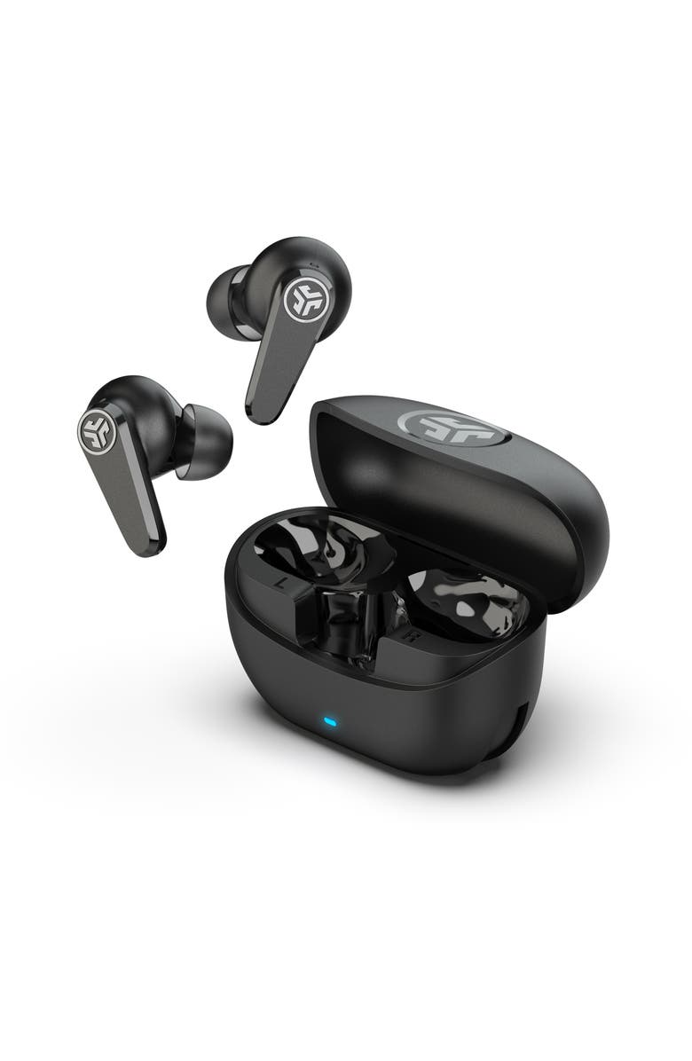 JLab Go Pods ANC True Wireless Earbuds, Alternate, color, Black