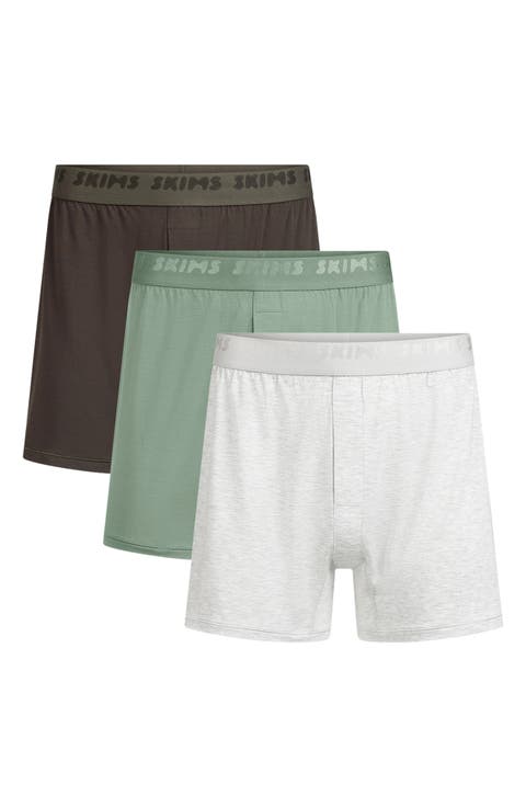 Stretch 3-Pack Knit Boxers (Regular & Big)