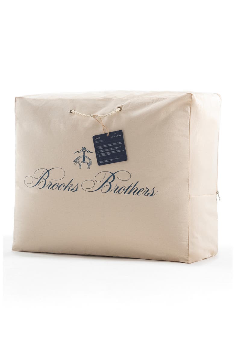Linen Comforter, Alternate, color, CREAM