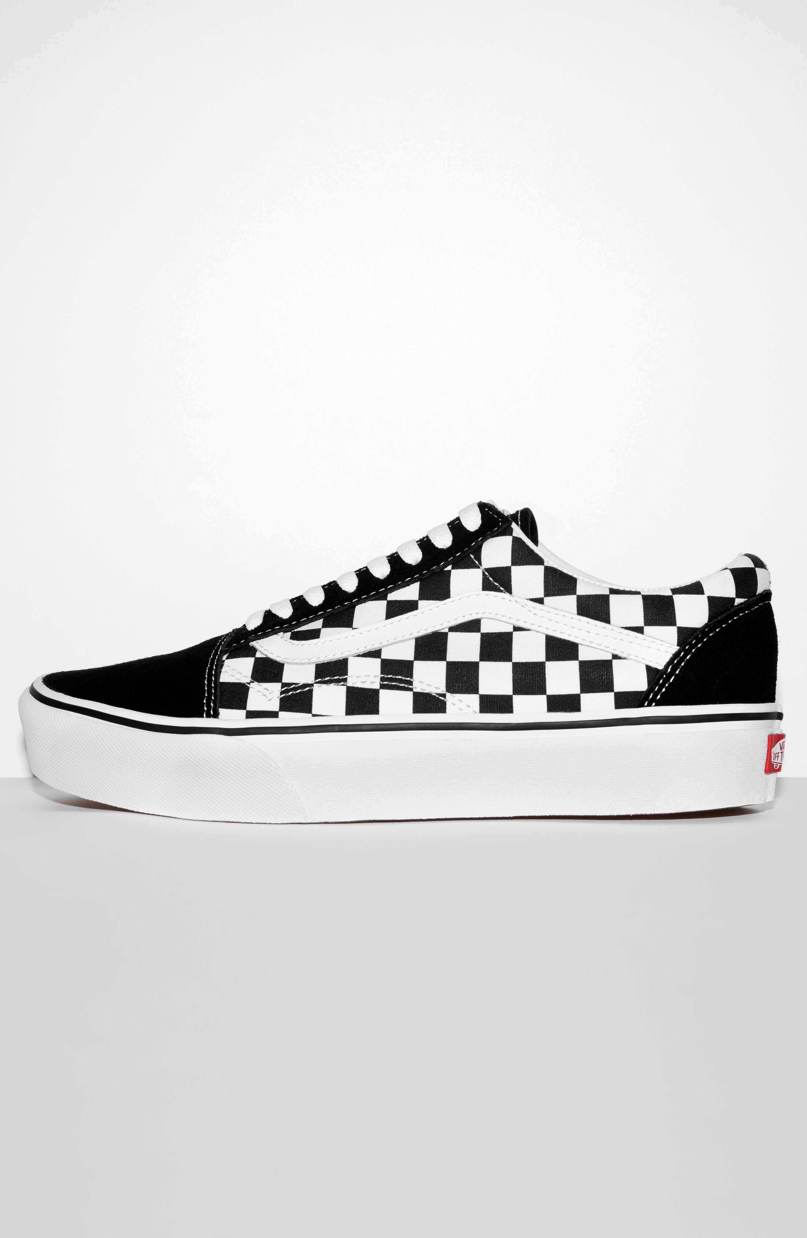 Old Skool Platform Sneaker, Main, color, OFF THE WALL TRUE WHITE