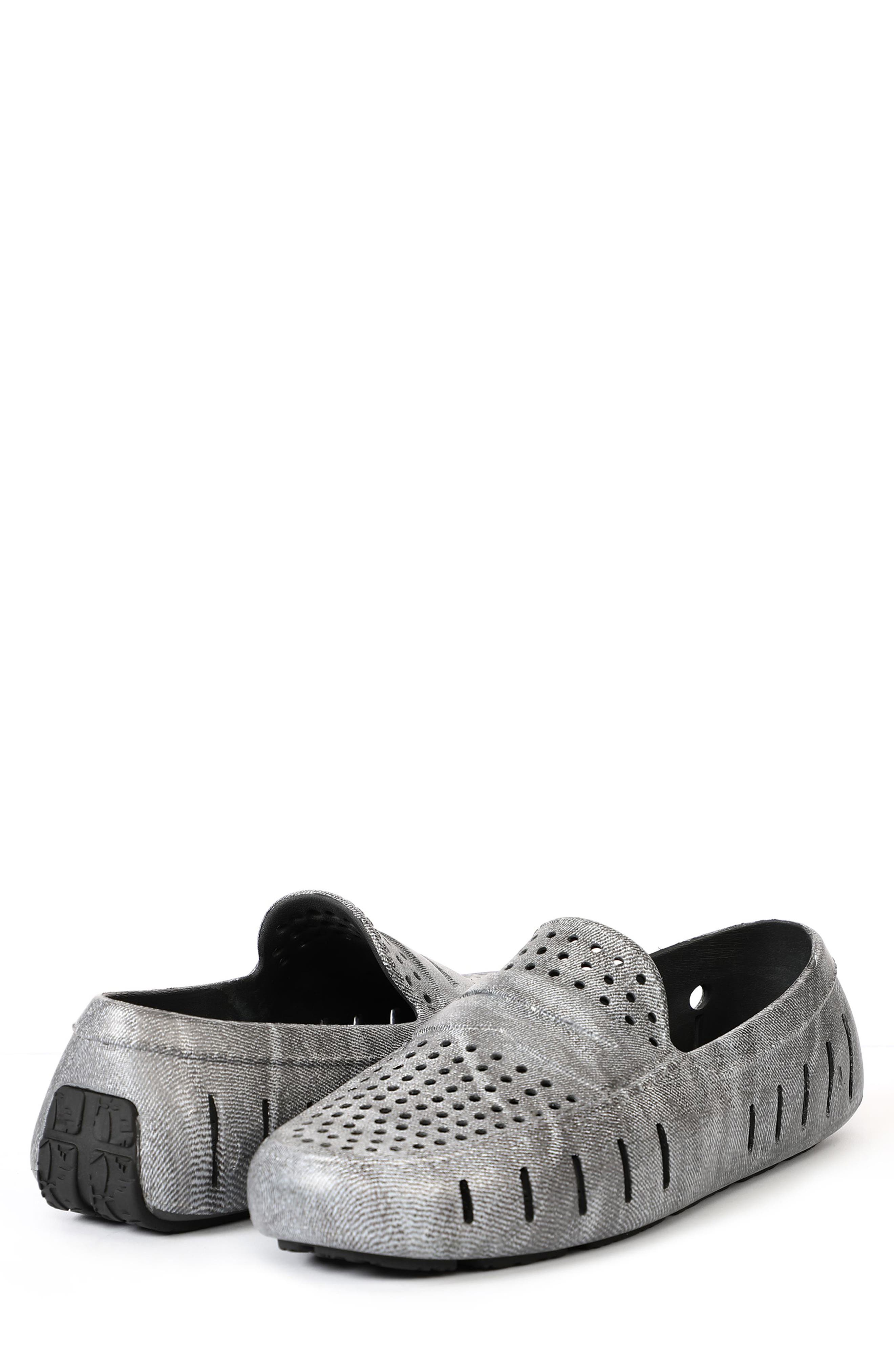 FLOAFERS Country Club Driver Loafer, Alternate, color, Black Denim