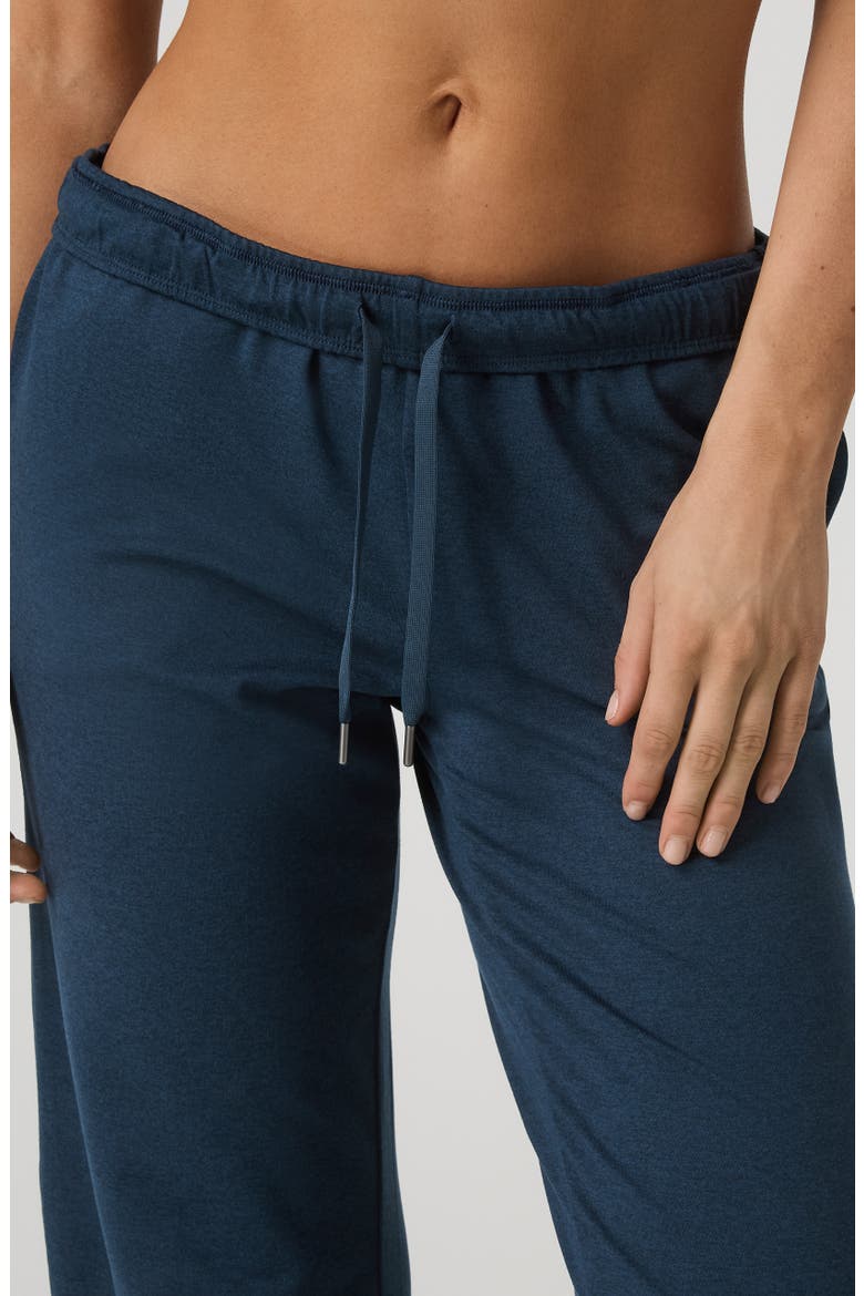 Halo Modern Straight Leg Sweatpants, Alternate, color, BLUE COAST HEATHER