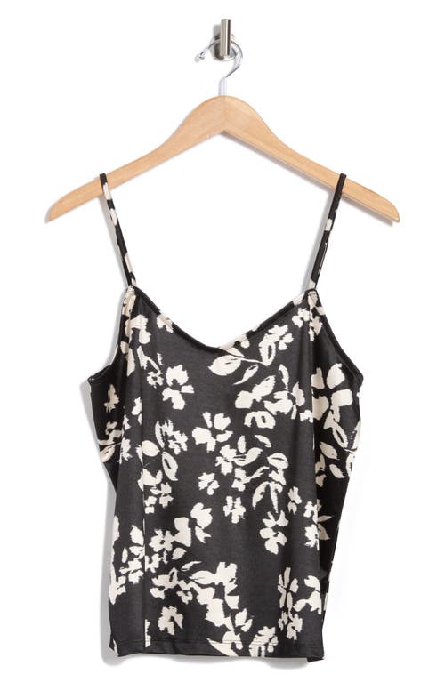 Bobeau V-neck Camisole In Black