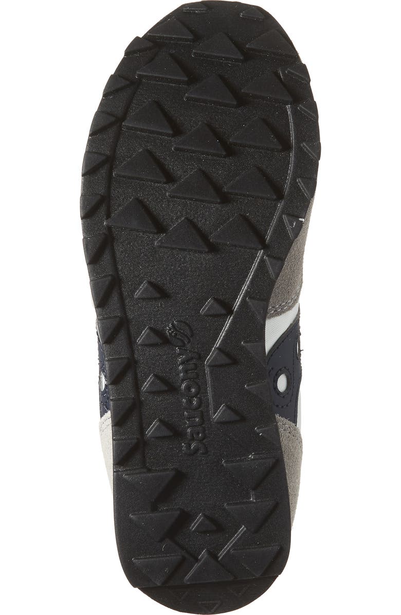 Saucony Jazz Double Hook & Loop Sneaker, Alternate, color, Grey/ Navy/ Green