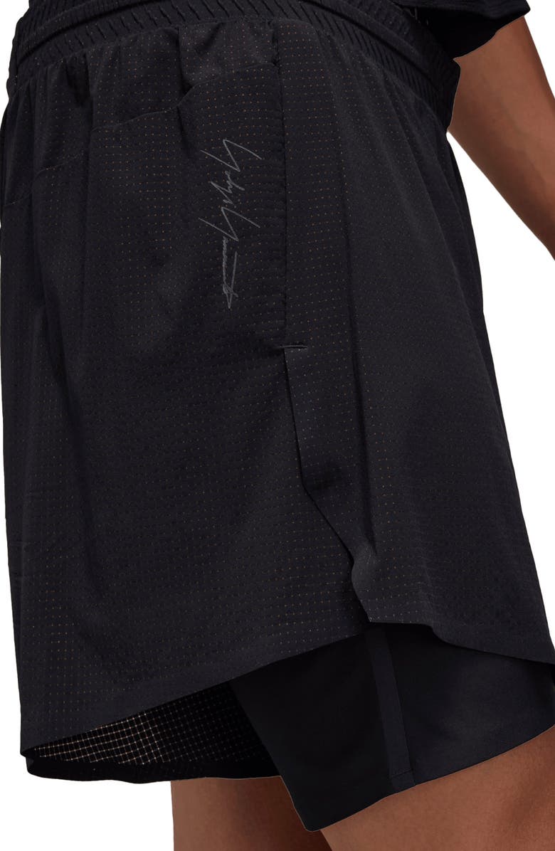 Y-3 2-in-1 Running Shorts, Alternate, color, 