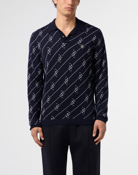 Polo Longsleeve All-Over Bb Men