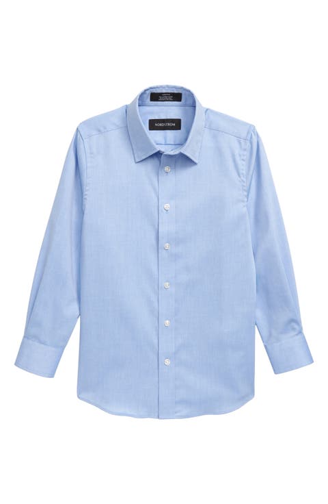 Solid Dress Shirt (Big Boys)