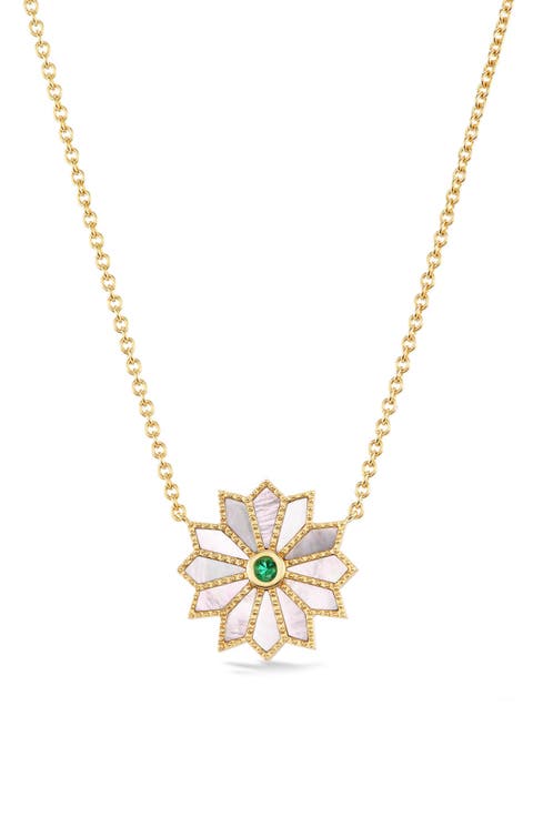 Mini Sacred Flower Pendant Necklace