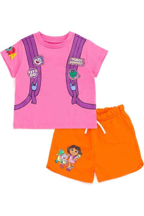 2-Piece Tee and Shorts Set