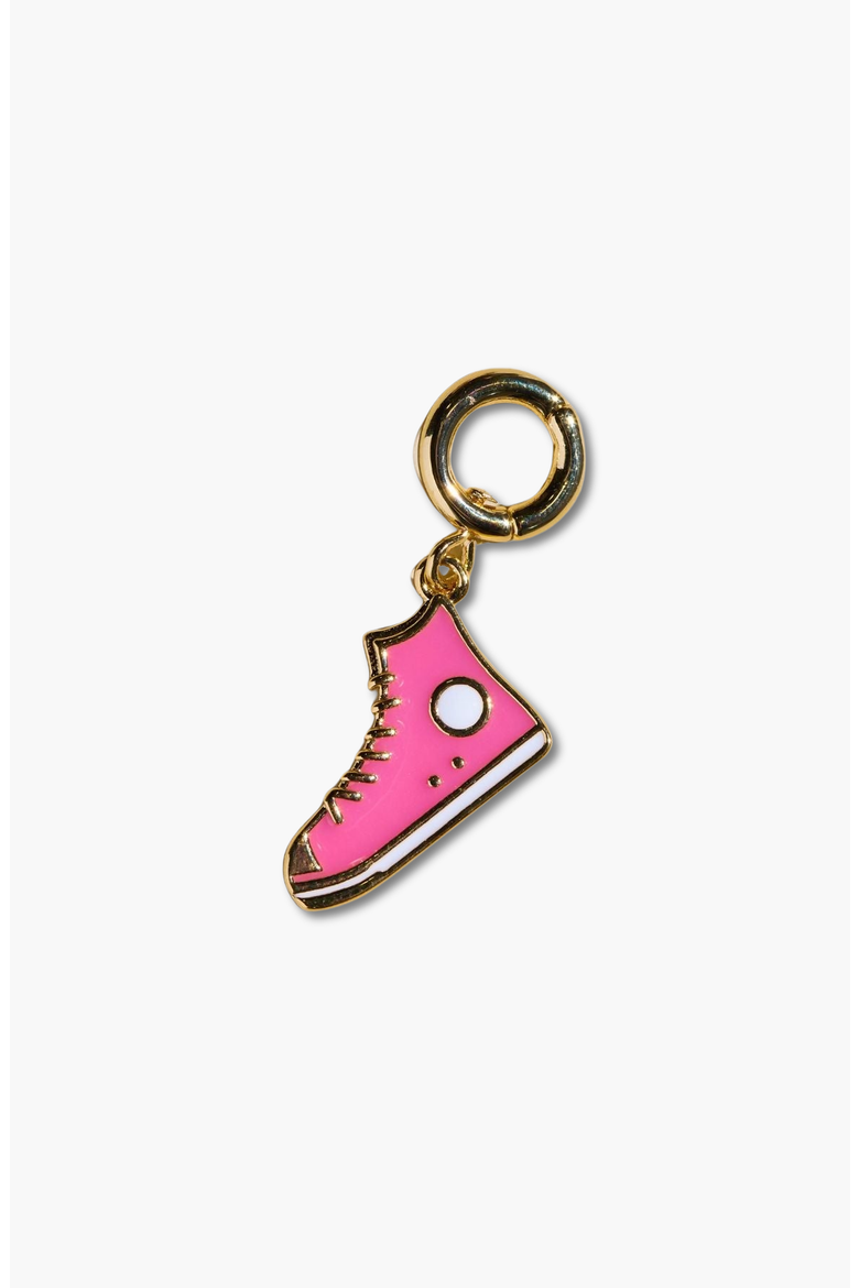 Sneaker Charm, Main, color, Pink