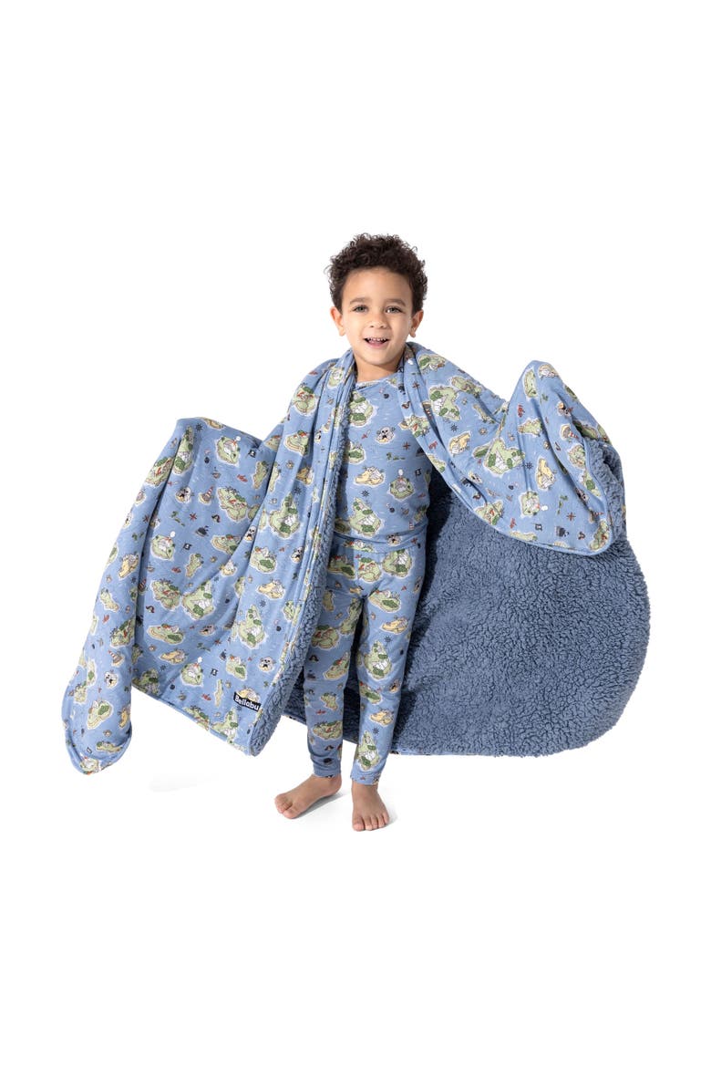 Kids' Pirate Cove Set of 2 Piece Pajamas, Alternate, color, Pirate Cove