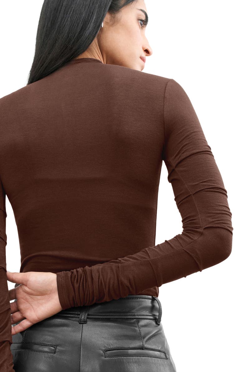 Marcella Bushwick Semisheer Jersey Top, Alternate, color, 