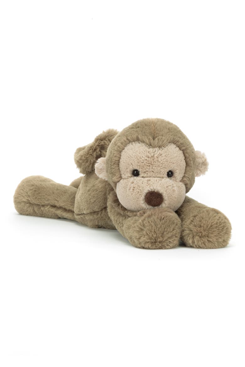 Smudge Monkey Plushie, Main, color, BROWN