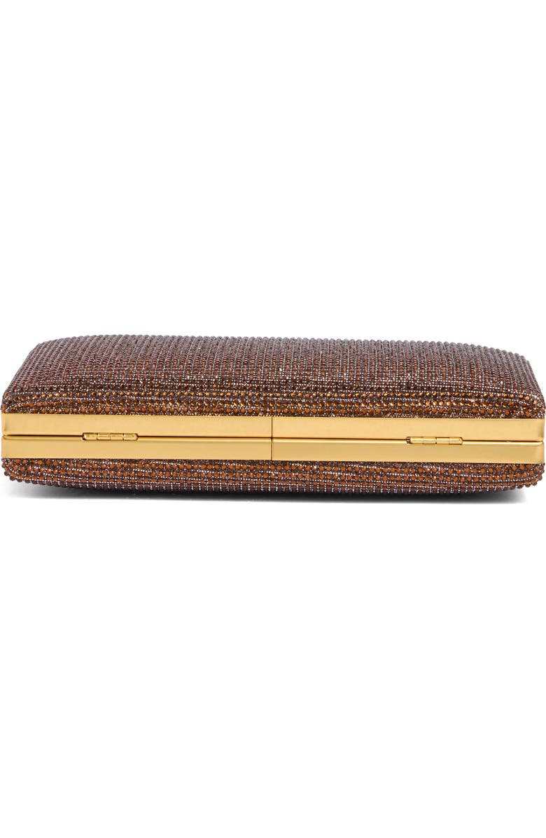 Kurt Geiger London Box Clutch, Alternate, color, Rust/Copper
