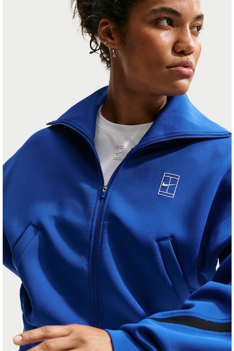 Advantage Zip Jacket, Alternate, color, OLD ROYAL/ WHITE