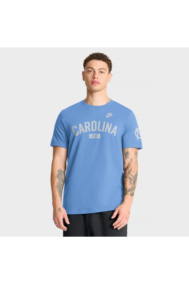 Men's Nike Carolina Blue North Carolina Tar Heels Legacy Arch T-Shirt, Main, color, Light Blue