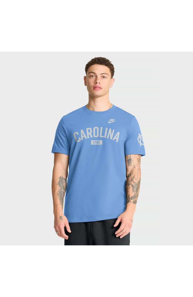 Nike Men's Nike Carolina Blue North Carolina Tar Heels Legacy Arch T-Shirt, Main, color, Light Blue