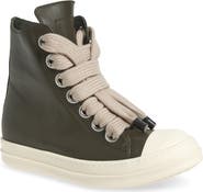 Rick Owens Jumbolaced High Top Sneaker