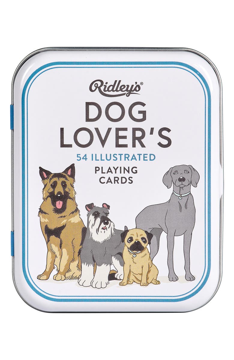 Chronicle Books Dog Lover's Playing Cards, Main, color,