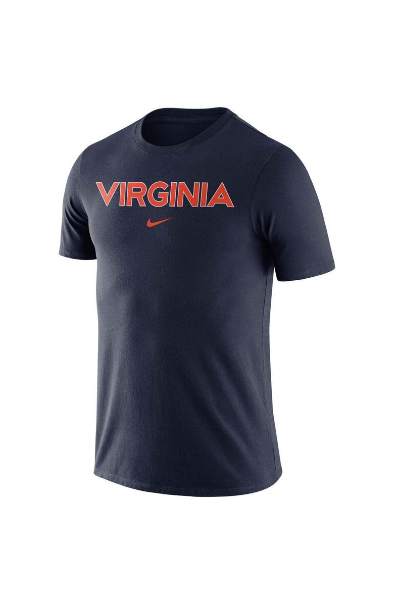 Nike Men's Nike Navy Virginia Cavaliers Essential Wordmark T-Shirt, Alternate, color, 