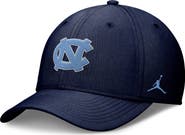Jordan Brand Men's Jordan Brand Navy North Carolina Tar Heels Rise SwooshFlex Dri-FIT Hat