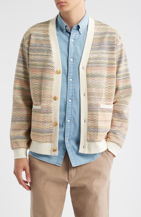 Rainbow Mesh Cardigan