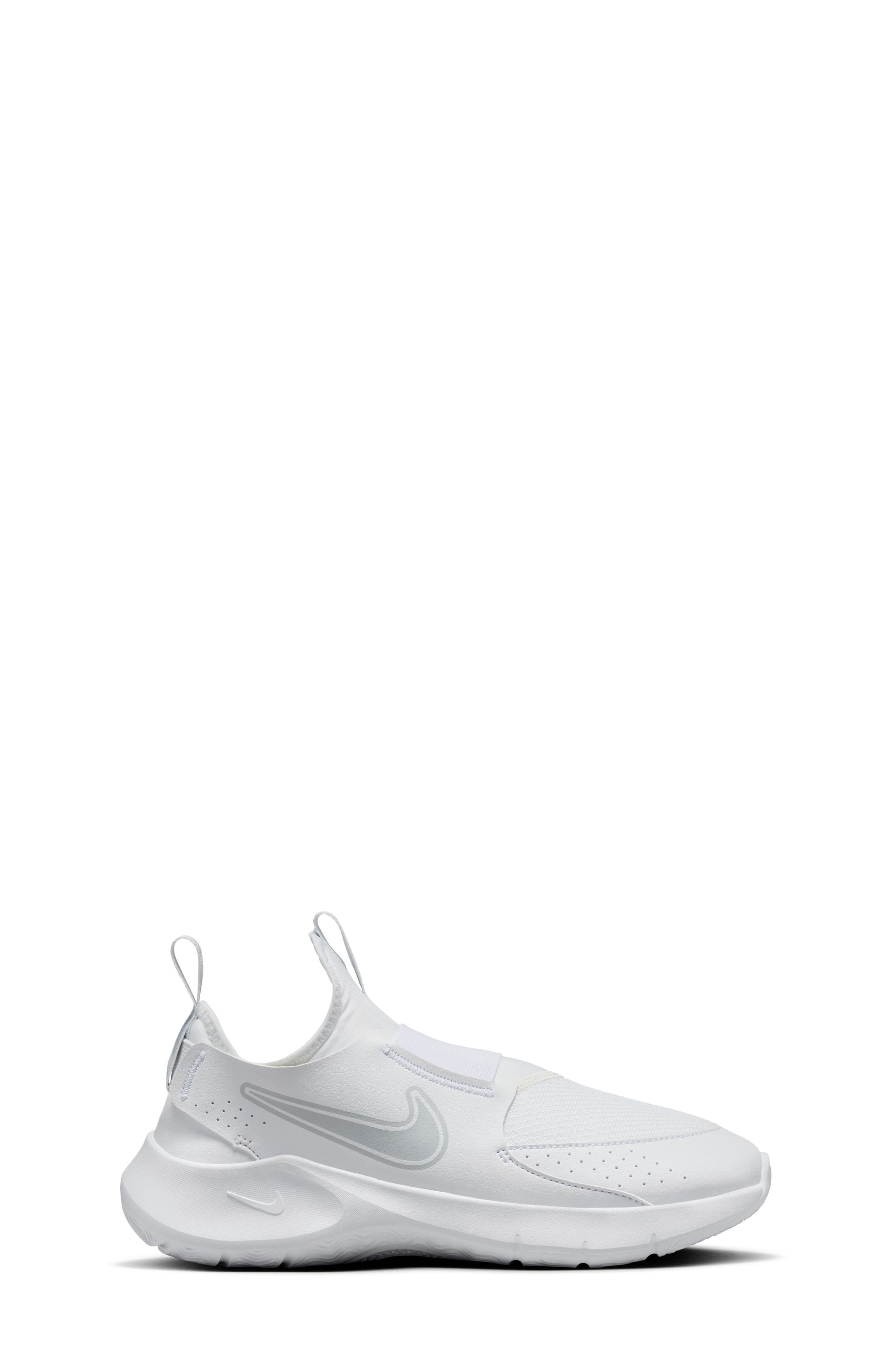 Flex Runner 3 Slip-On Shoe, Alternate, color, WHITE/ PURE PLATINUM/ WHITE