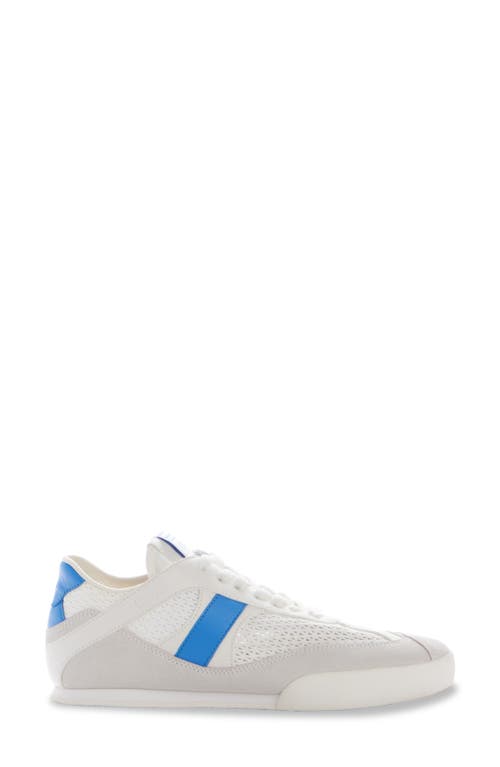 Chloé Kick Low-top Sneakers In White/blue