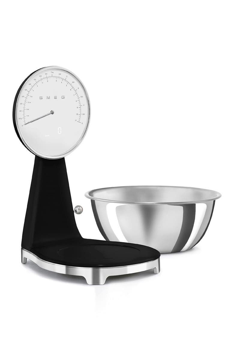 '50s Kitchen Scale, Alternate, color, BLACK