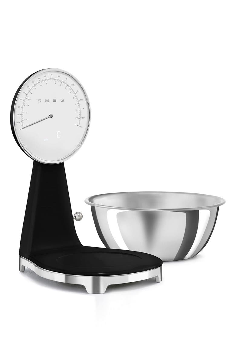 smeg '50s Kitchen Scale, Alternate, color, Black