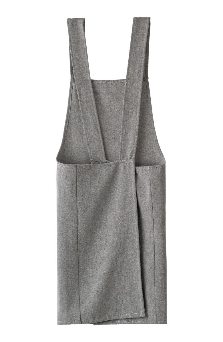 Olive & Linen Crossback Apron, Alternate, color, 