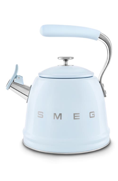 Smeg Whistling Kettle Cklw2001 In Blue