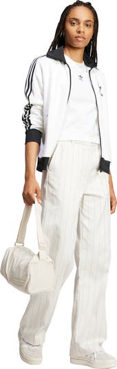 ★adidas★ストライプツイルパンツ Pinstripe Twill Loose Pants adidas Originals Pinstripe Loose Twill Pants | Nordstrom