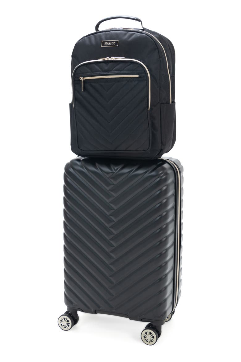 Madison Square 2-Piece Luggage Set, Main, color, BLACK