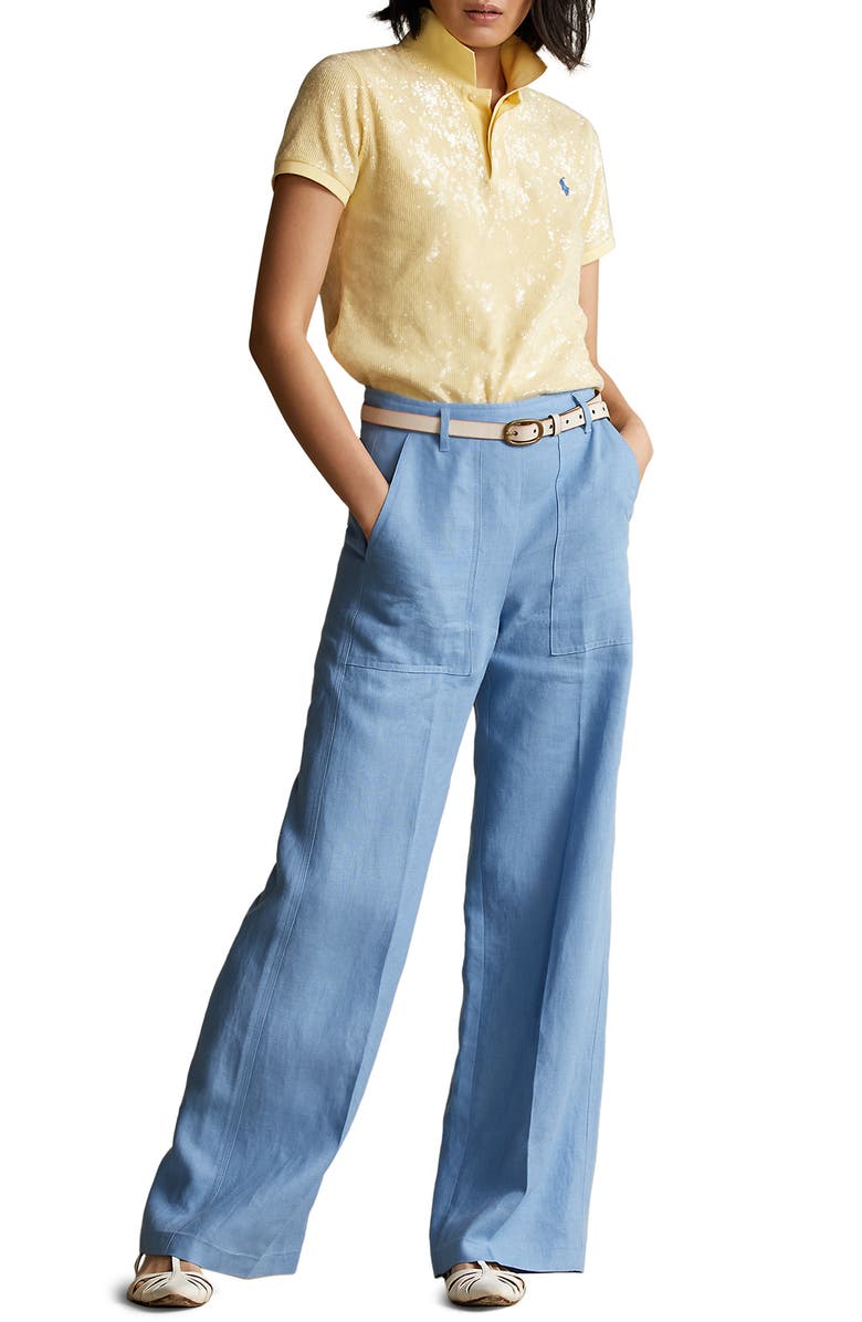 Polo Ralph Lauren Sequin Polo, Alternate, color, 