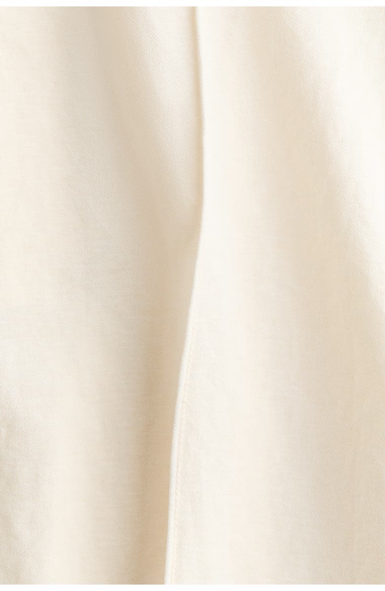 H&M Belted Tailored Shorts, Alternate, color, Cream