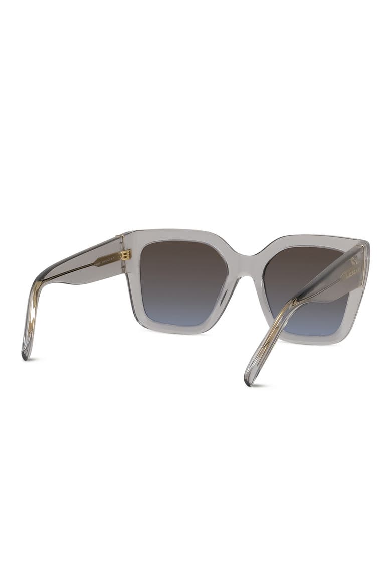 Bold 53mm Square Sunglasses, Alternate, color, GREY/ OTHER / GRADIENT BLUE