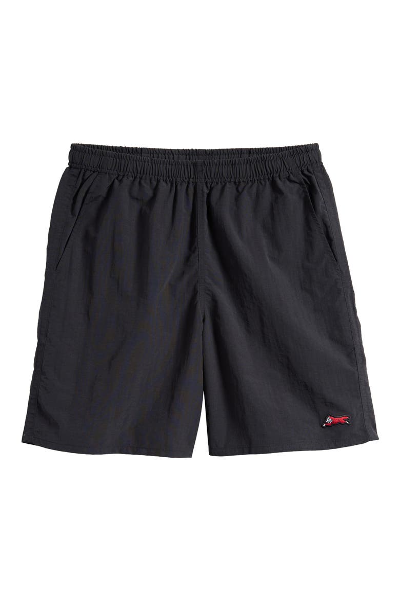 Running Dog Nylon Short, Alternate, color, BLACK