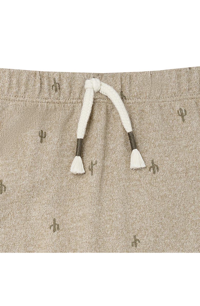 Modern Moments<sup
™</sup
by Gerber Brushed Hacci Top and Pant Set, Alternate, color, Olive Cactus