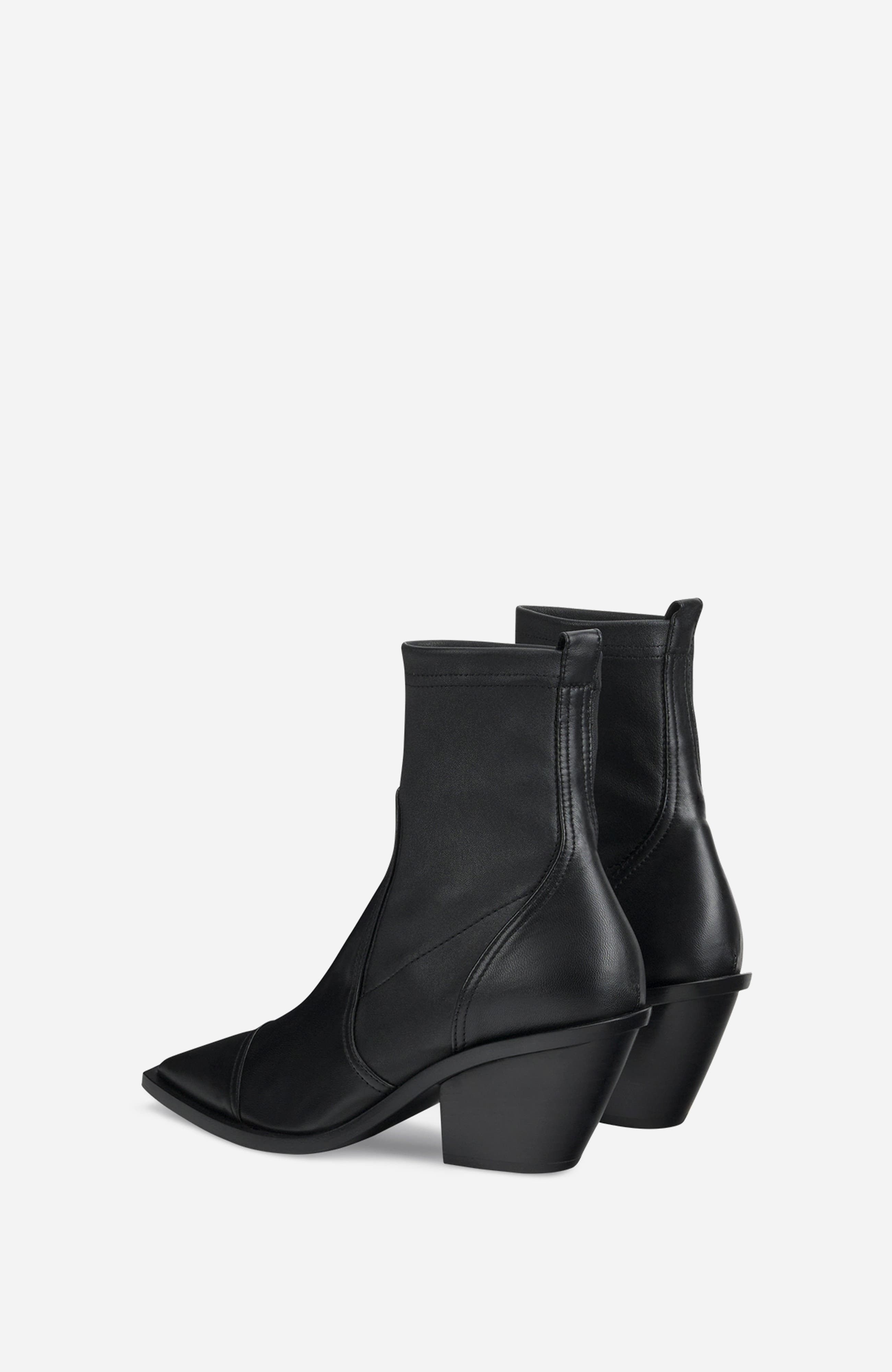 AGL Roberta Stretch Cowboy Boot, Alternate, color, Black Nappa