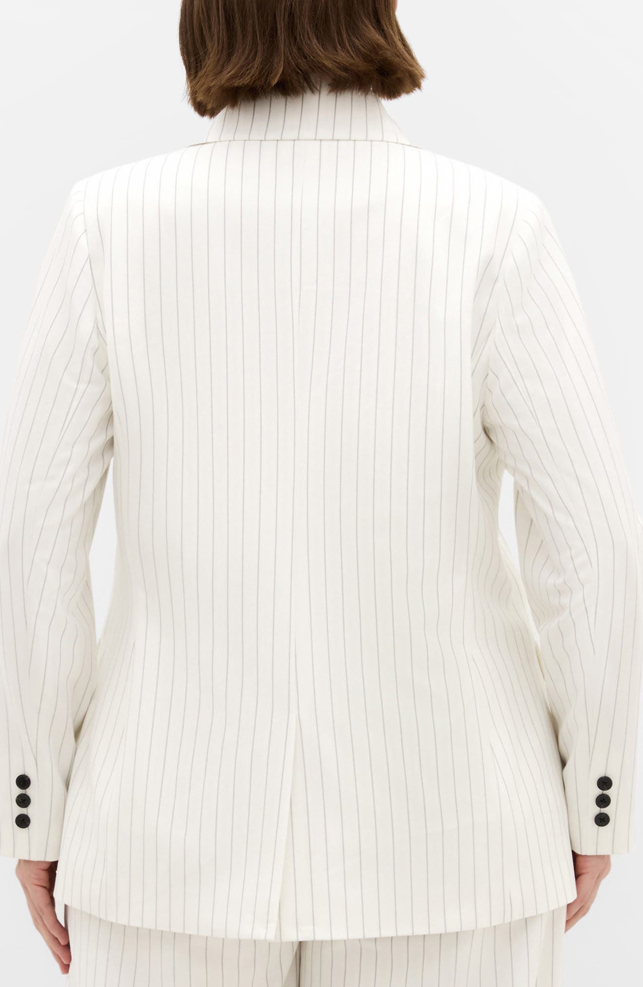 Pinstripe Double Breasted Jacket - image 2