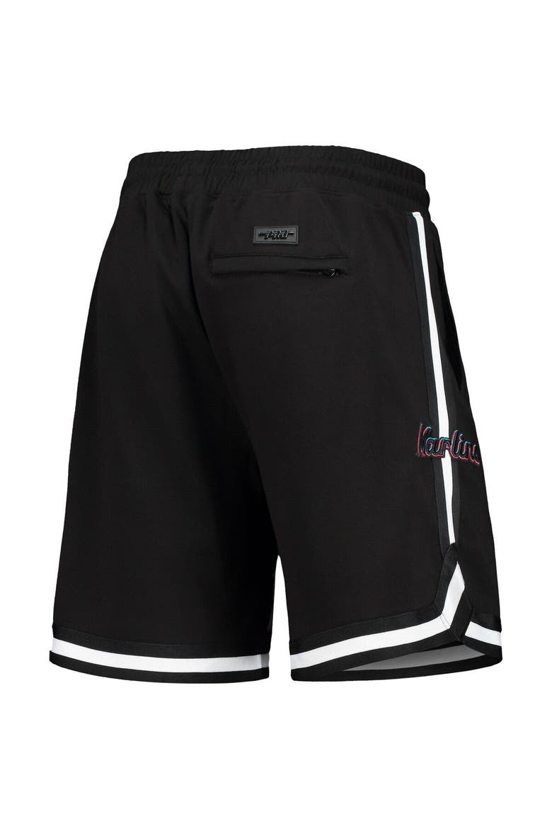 Men's Pro Standard Black Miami Marlins Team Shorts, Alternate, color, Black