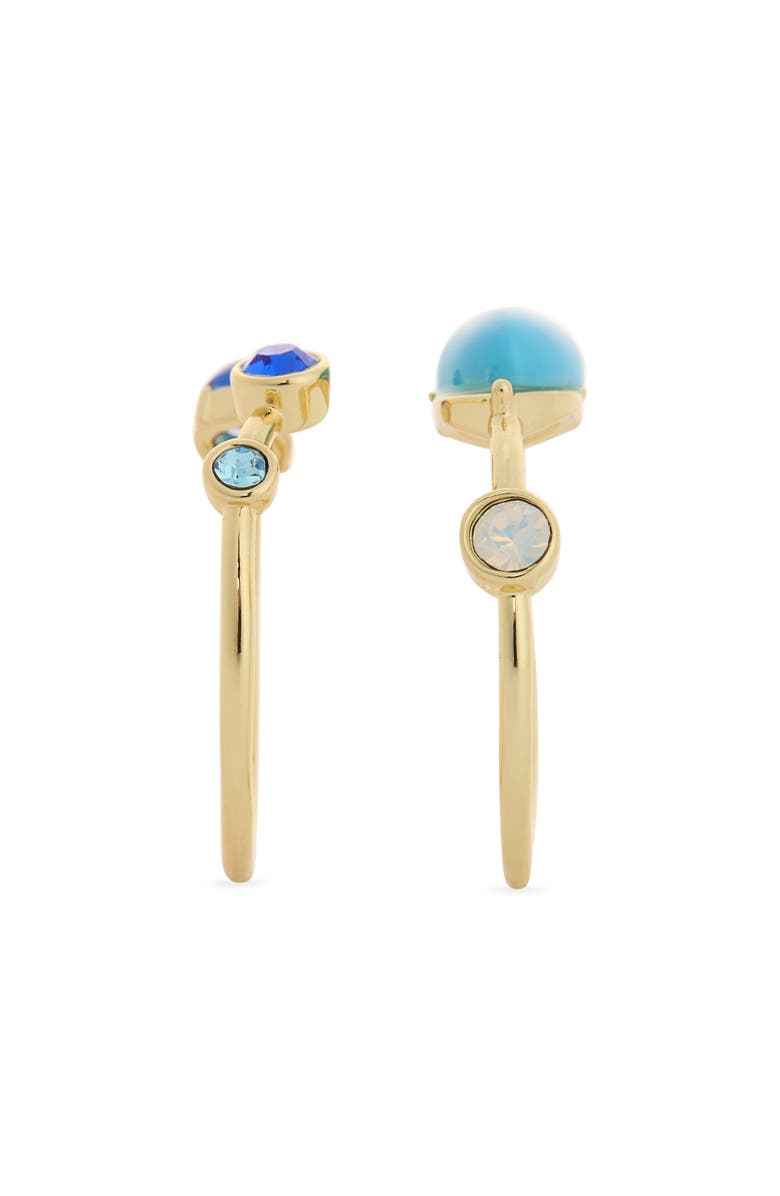 Covet 2-Piece Stackable Ring Set, Alternate, color, Blue Multi / Gold