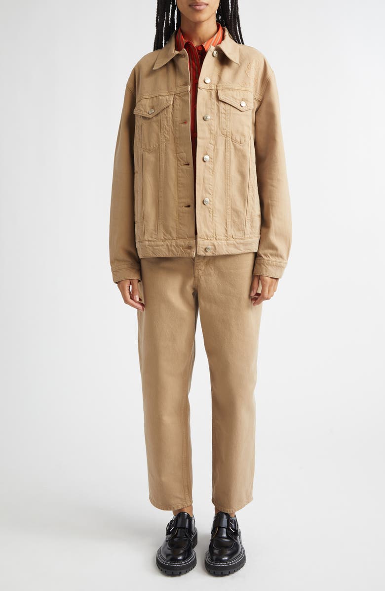 Marimekko Maridenim Barrel Jeans, Alternate, color, Brown