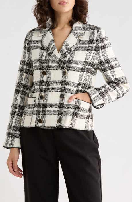 Clarisse Double Breasted Tweed Jacket