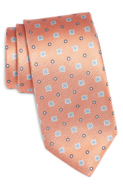 Medallion Silk Tie