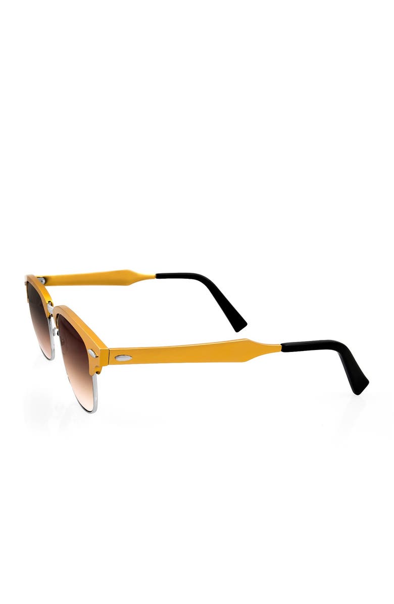 AQS Milo 49mm Square Sunglasses, Alternate, color,